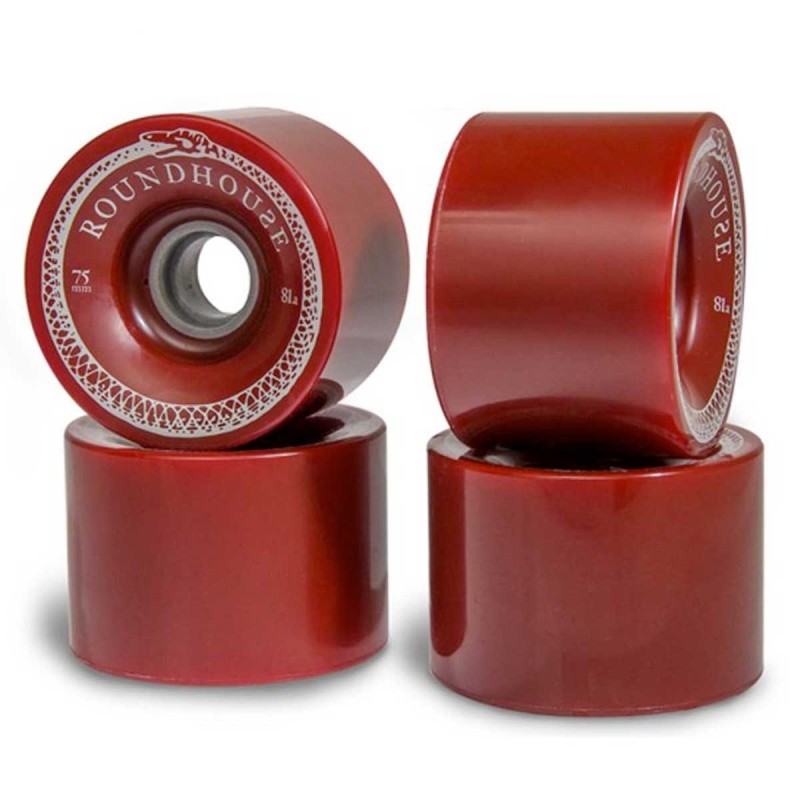 Pack (4 roues) Carver Skate Roundhouse Mag Oxblood 75/81A