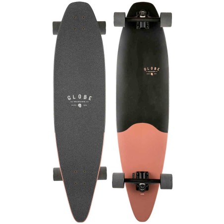 Skate Cruiser Globe Pinner Evo Matte Black Coral