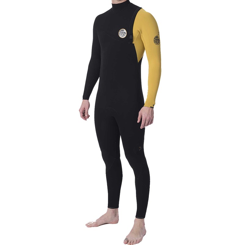 Combinaison Rip Curl E-Bomb 3/2mm Zip Free 2020 Yellow