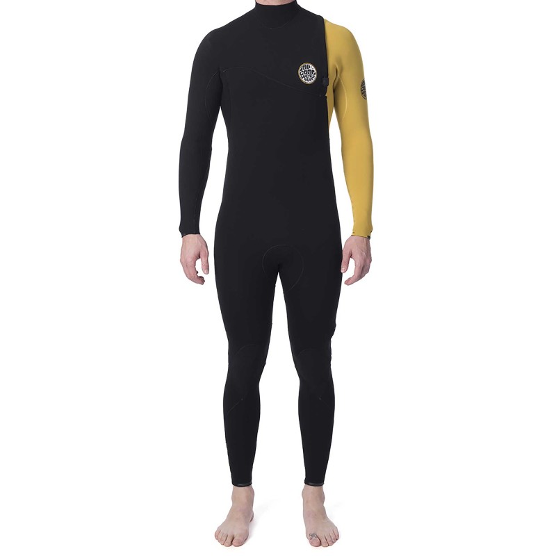 Combinaison Rip Curl E-Bomb 3/2mm Zip Free 2020 Yellow