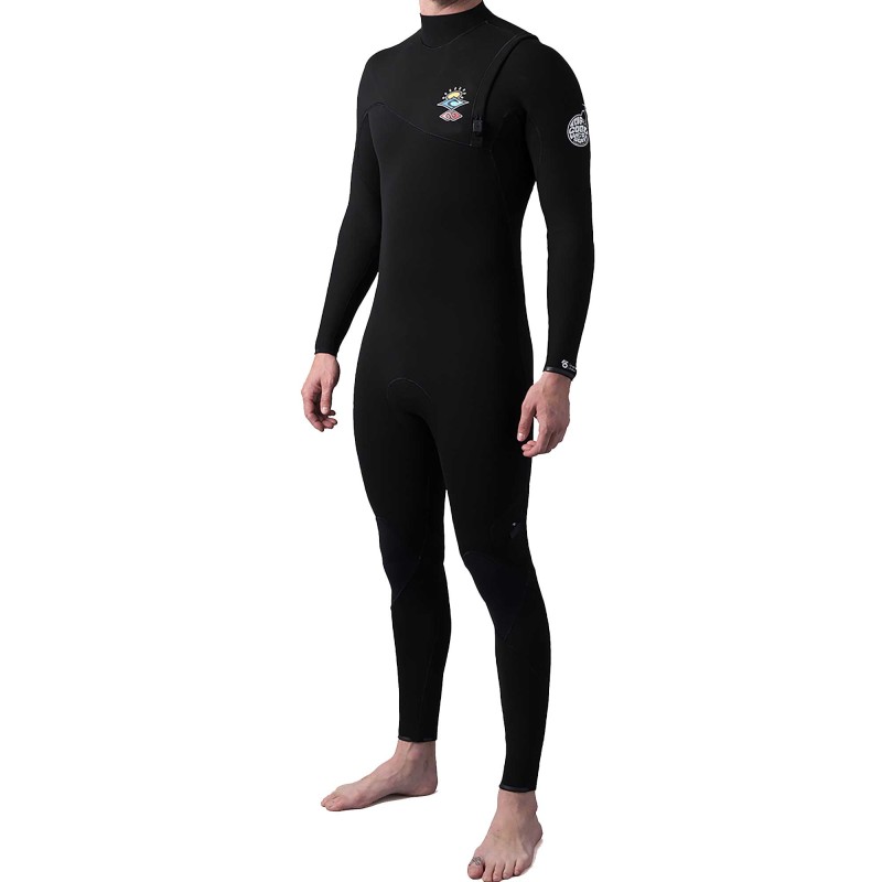 Combinaison Rip Curl E-Bomb 4/3mm Zip Free 2020 Black