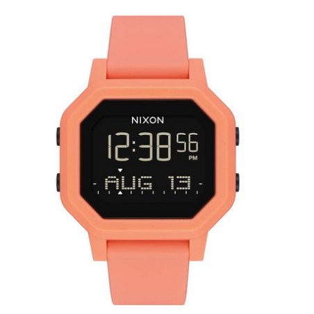 montre nixon siren light tangerine