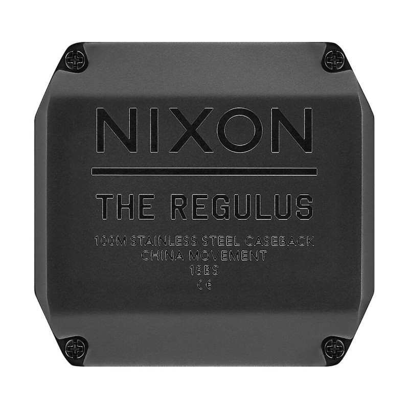 Montre Nixon Regulus Black / Red / Recco