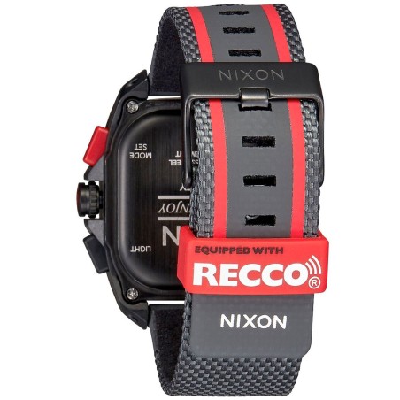 Montre Nixon Ripley Black / Red / Recco