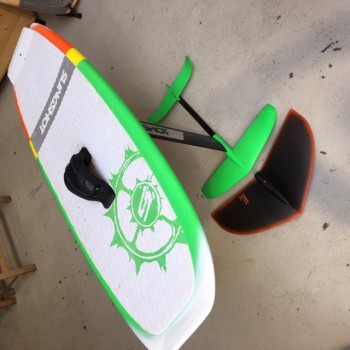 Foil Slingshot Hover Glide NF2 Alu 2017 + Planche