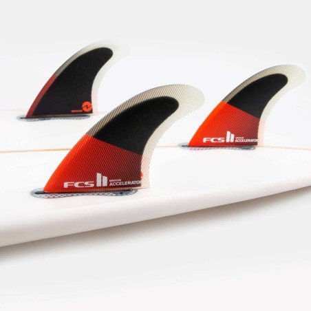 Ailerons FCS II Accelerator PC Red/Black