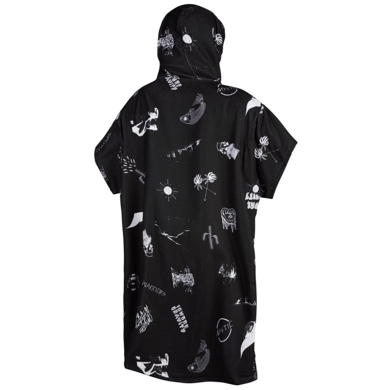 Mystic Poncho Allover Black Allover