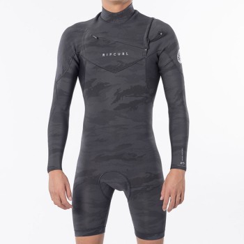 Combinaison Rip Curl Dawn Patrol L/SL 2mm 2020 C/ZIP Camo Combinaison Rip Curl Dawn Patrol L/SL 2mm 2020 C/ZIP Camo