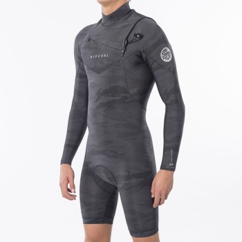 Combinaison Rip Curl Dawn Patrol L/SL 2mm 2020 C/ZIP Camo Combinaison Rip Curl Dawn Patrol L/SL 2mm 2020 C/ZIP Camo
