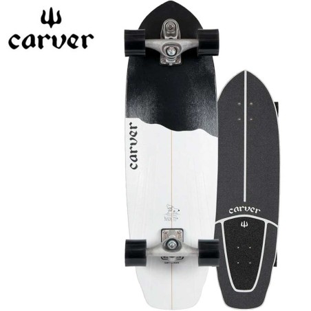 Carver Skate Black tip 32.5" (C7)
