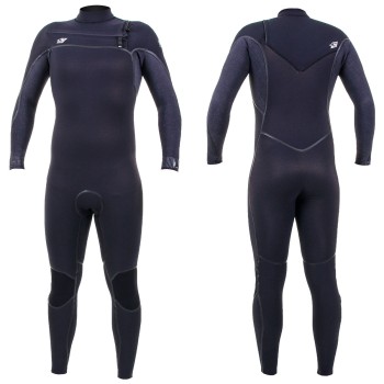 Combinaison O'Neill Psycho One 4/3 Chest Zip Full Gun metal/Ultra blue Combinaison O'Neill Psycho One 4/3 Chest Zip Full Gun metal/Ultra blue