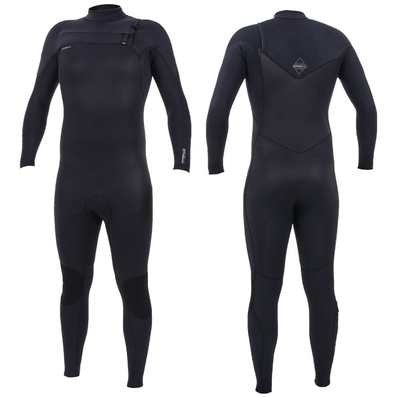 Combinaison O'Neill Femme Hyperfreak 4/3 Chest Zip Full Black / Black Combinaison O'Neill Femme Hyperfreak 4/3 Chest Zip Full Black / Black