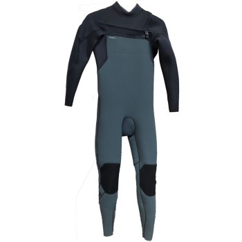 Combinaison O'Neill Hyperfreak 4/3+ Chest Zip Full Ghost Green/Black