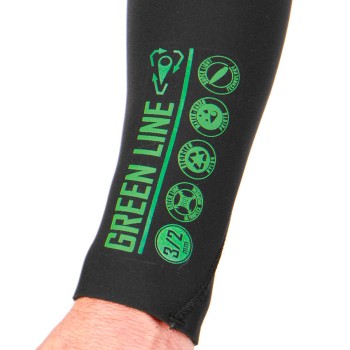 Combinaison Sooruz Fullsuit 3/2 CZ Green Line Bioprene 2020 Combinaison Sooruz Fullsuit 3/2 CZ Green Line Bioprene 2020