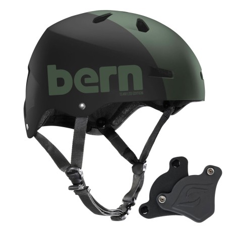 Casque Bern Macon H2O Matte Army Green Team LTD