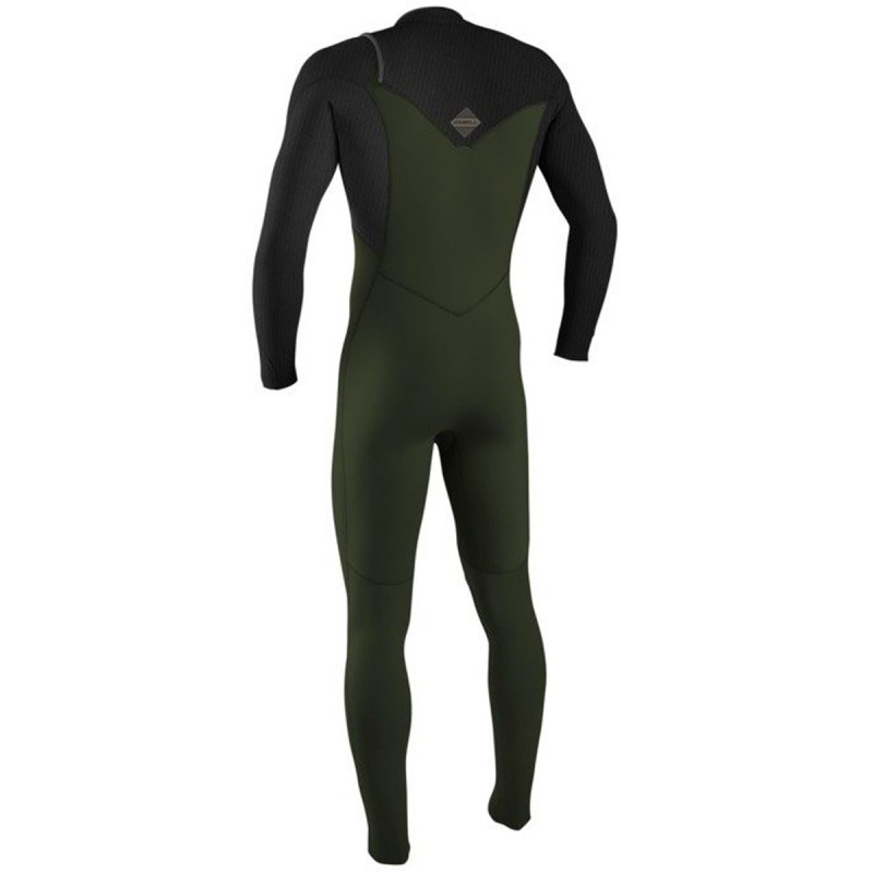 Combinaison O'Neill Homme Hyperfreak 4/3 Chest Zip Ghost Green / Black Combinaison O'Neill Homme Hyperfreak 4/3 Chest Zip Ghost Green / Black