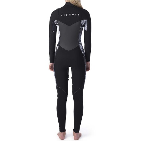 Combinaison Rip Curl Flash Bomb WMNS 5/3mm Front Zip 2020 Black-White