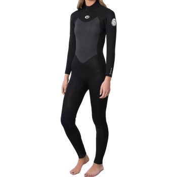Combinaison Rip Curl Femme Omega 4/3mm Back Zip 2021 Black Combinaison Rip Curl Femme Omega 4/3mm Back Zip 2021 Black
