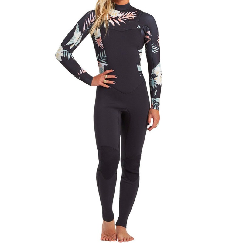 Combinaison Billabong 2021 Femme Salty Dayz 4/3mm Front Zip Full Combinaison Billabong 2021 Femme Salty Dayz 4/3mm Front Zip Full