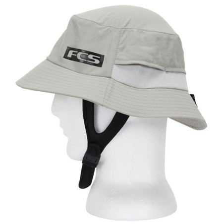 Bob FCS Surf Bucket Hat Light Grey