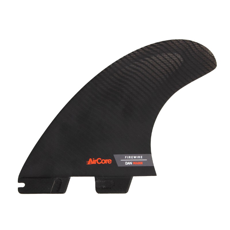 Ailerons FCS II Firewire PC Medium Black Tri Set