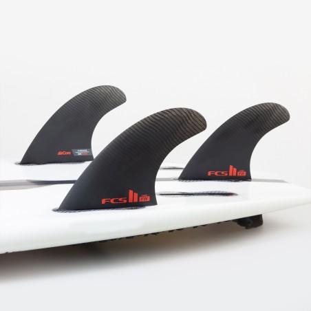 Ailerons FCS II Firewire PC Medium Black Tri Set