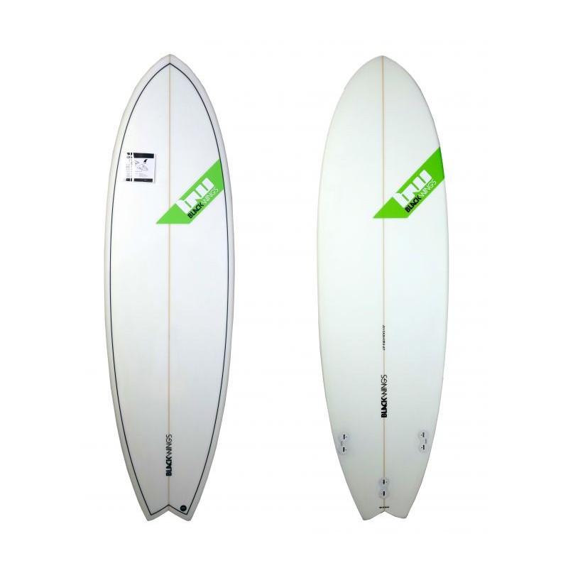 Planche surf Blackwings 6'0 FISH Cristal Clear