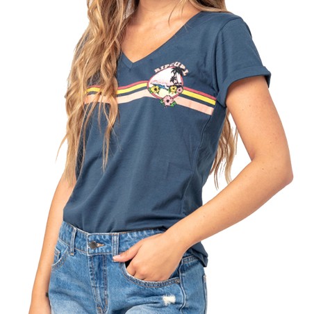 T-Shirt Femme Rip Curl Golden State V Neck 2021