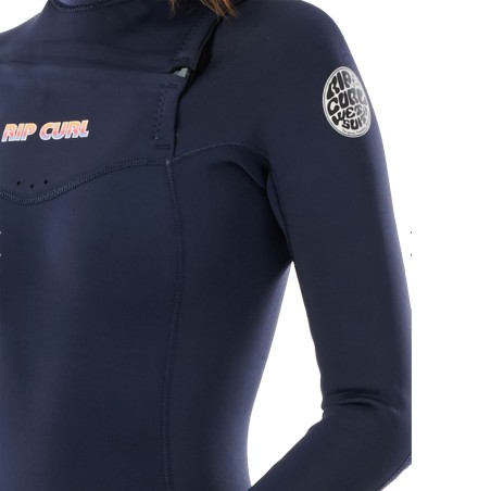 Combinaison Rip Curl Femme Dawn Patrol 3/2mm Chest Zip 2021 Slate