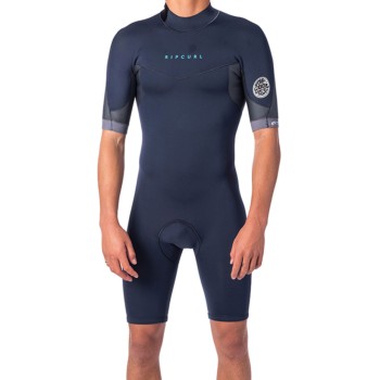 Combinaison Shorty Rip Curl Dawn Patrol S/SS 2mm 2021 Back Zip Slate Combinaison Shorty Rip Curl Dawn Patrol S/SS 2mm 2021 Back Zip Slate