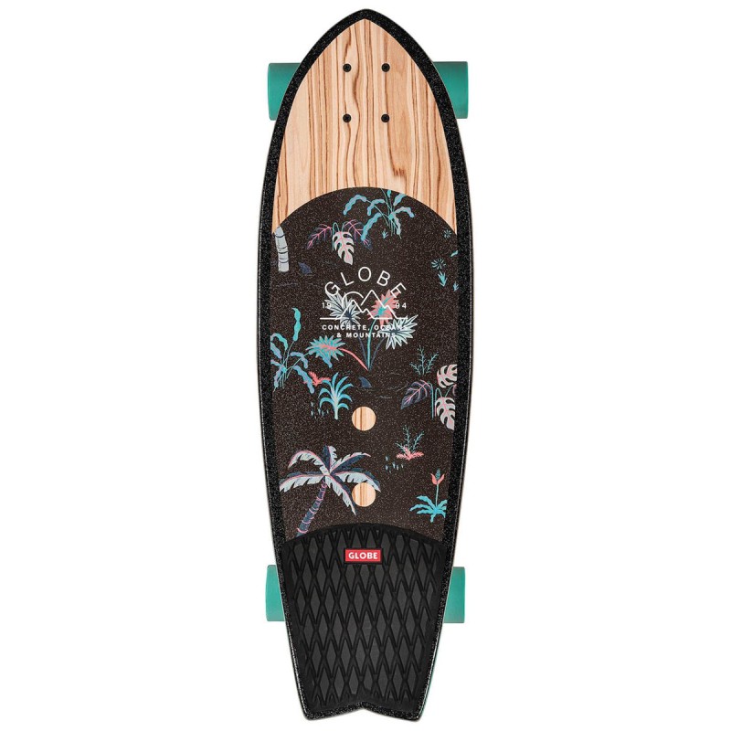 Skate Cruiser Globe Sun City 30" Olivewood / Neon Jungle