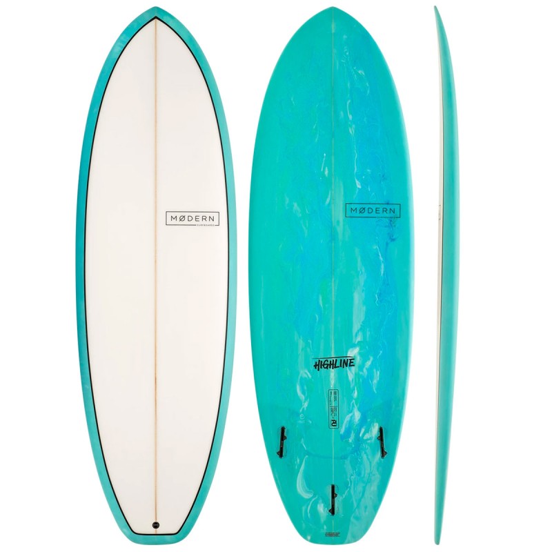 Planche de Surf Modern Surfboards Highline Sea Tint