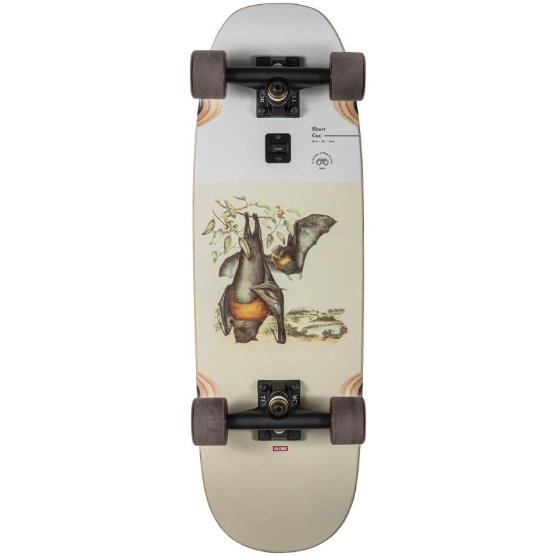 Skate Cruiser Globe Short Cut 28" Flying Foxes