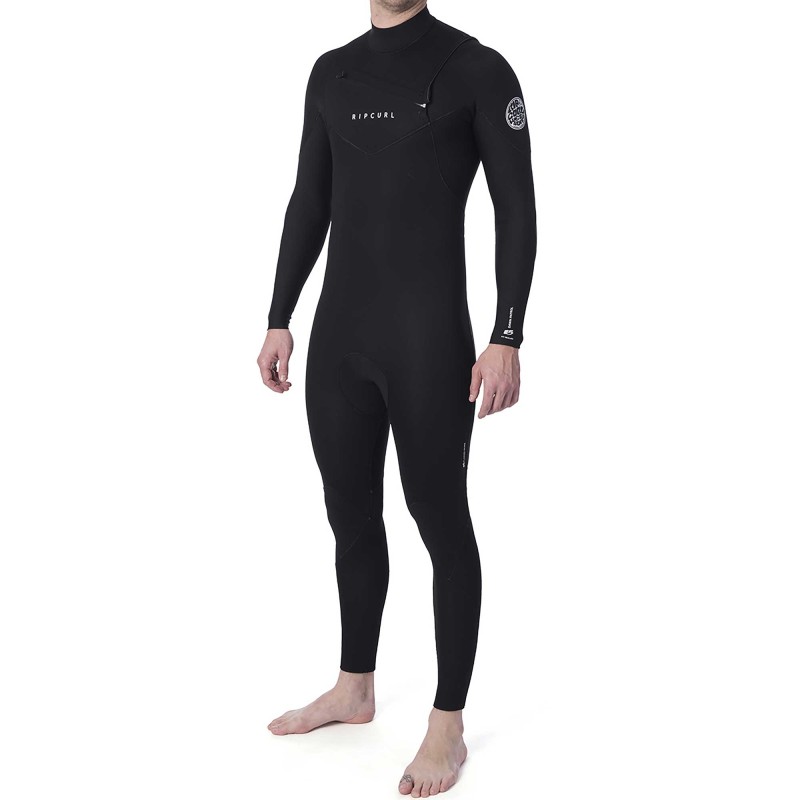 Combinaison Rip Curl Dawn Patrol Perf 5/3mm Chest Zip 2021 Black