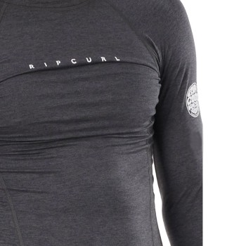 Lycra Rip Curl Dawn Patrol Perf L/SL UV 2021 Black Marled Lycra Rip Curl Dawn Patrol Perf L/SL UV 2021 Black Marled