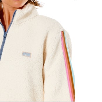 Polaire Femme Rip Curl Twin Fin 3/4 Polaire Femme Rip Curl Twin Fin 3/4
