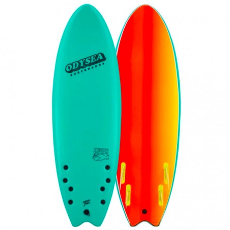 Planche Surf Catch Surf/Odysea Skipper Quad 6'6 Verte