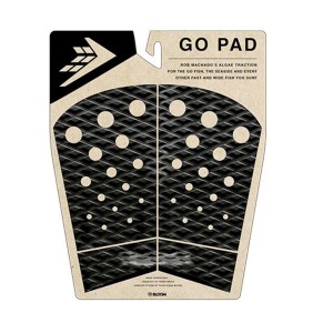 Pad Surf Firewire 4 pieces Go Pad Traction - Black/Charcoal