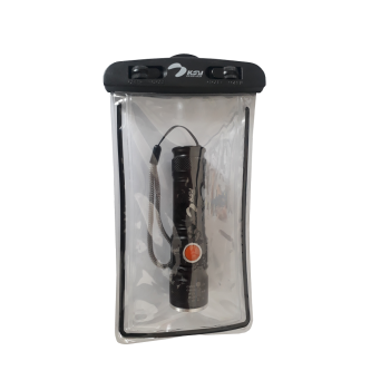 Lampe led USB de poche IP65 avec pochette étanche IPX8 Lampe led USB de poche IP65 avec pochette étanche IPX8