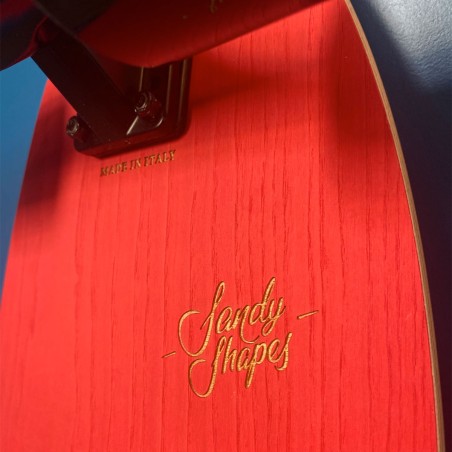 Surf skate Sandy Shapes Mediterraneo Red Whosale