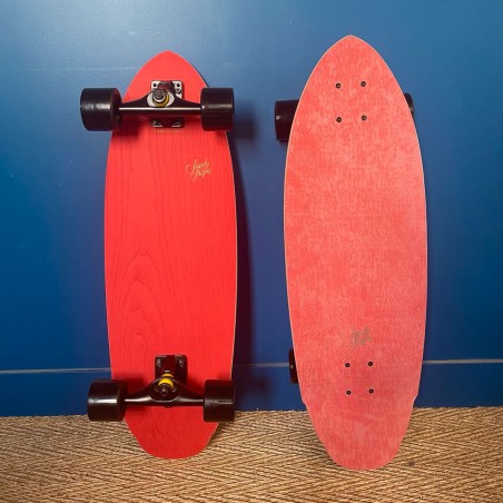 Surf skate Sandy Shapes Mediterraneo Red Whosale