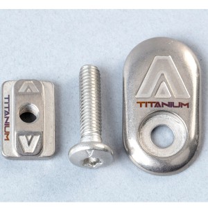 visse Titanium T Nuts, Bidirectional Titanium washers avec Torx head