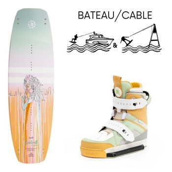 Pack Wakeboard Slingshot Contrast / Jewel 2022