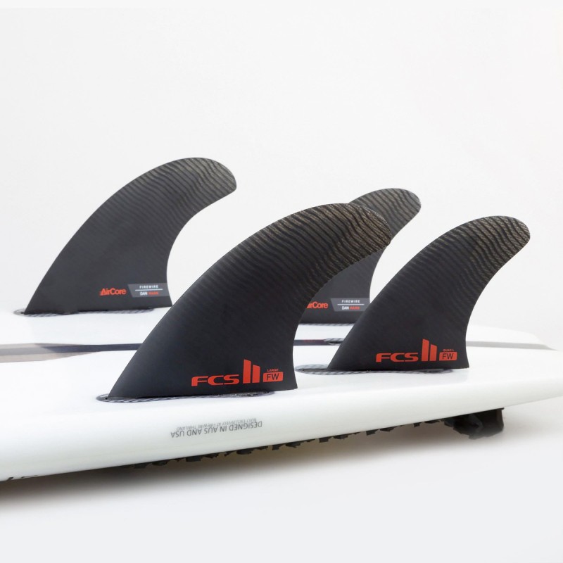 Ailerons FCS II FIREWIRE PC TRI-Quad FINS