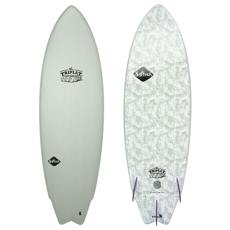 Planche Surf Softech Triplet  FCS II 2022