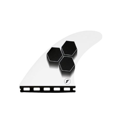 Aileron Futures Thruster - FAM2 Al Merrick RTM Hex Black & White