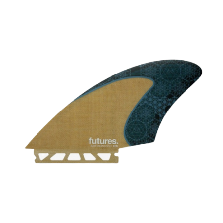 Aileron Futures Twin - VF RASTA Keels, Jute / Teal