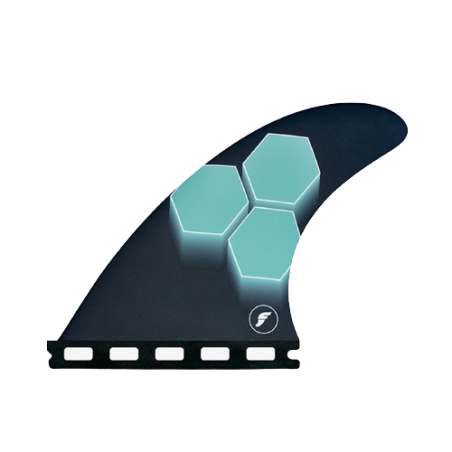Aileron Futures Thruster - FAM1 RTM Hex Teal & Navy