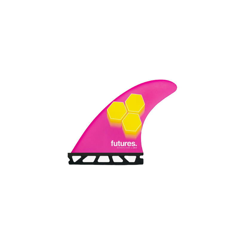 Aileron Futures Thruster - FAM3 Al Merrick RTM Hex Pink & Yellow