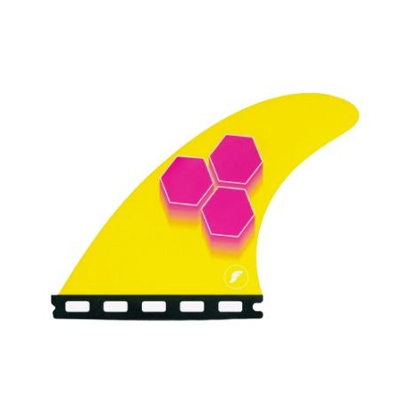 Aileron Futures Thruster - FAM3 Al Merrick RTM Hex Pink & Yellow